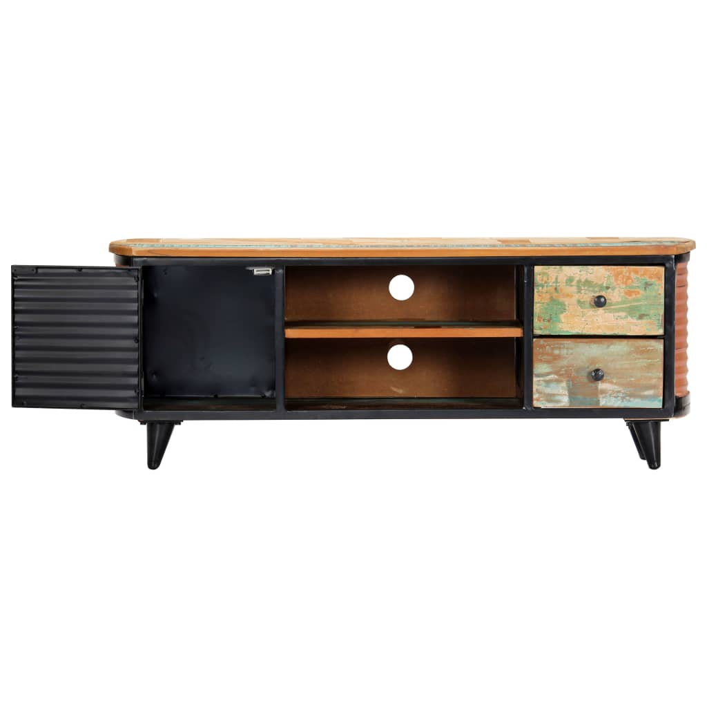 TV-Möbel Trä TV-Bänk 120x30x45 cm massivt återvunnet trä