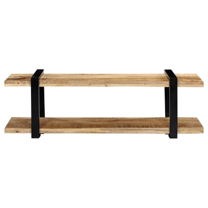 TV-Möbel Trä TV-Bänk 130x40x40 cm massivt mangoträ