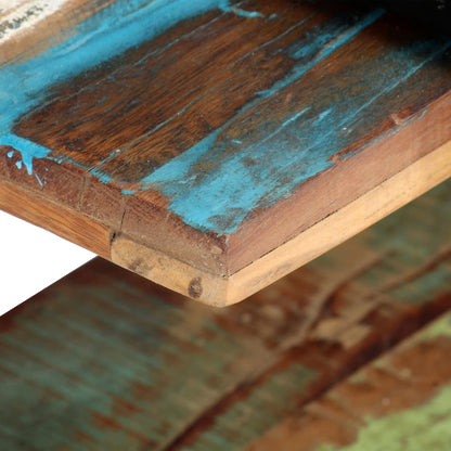 TV-Möbel Trä TV-Bänk 130x40x40 cm massivt återvunnet trä