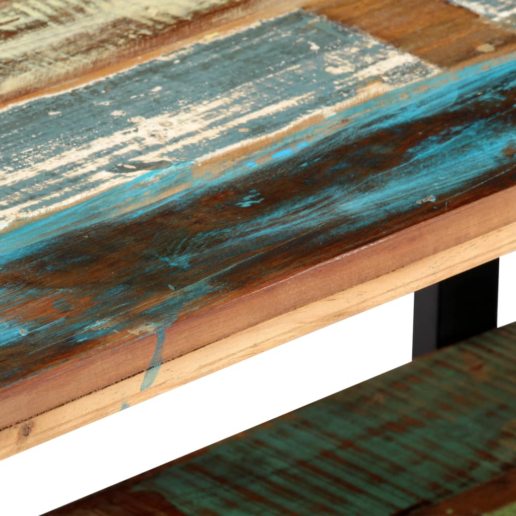 TV-Möbel Trä TV-Bänk 130x40x40 cm massivt återvunnet trä