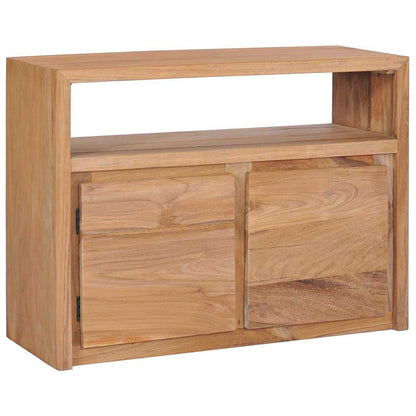Skänk Trä 80x30x60 cm massiv teak