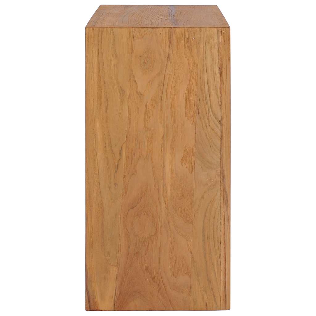 Skänk Trä 80x30x60 cm massiv teak