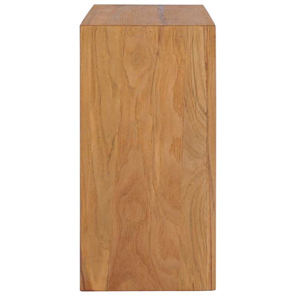Skänk Trä 80x30x60 cm massiv teak