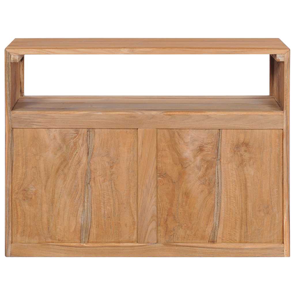 Skänk Trä 80x30x60 cm massiv teak