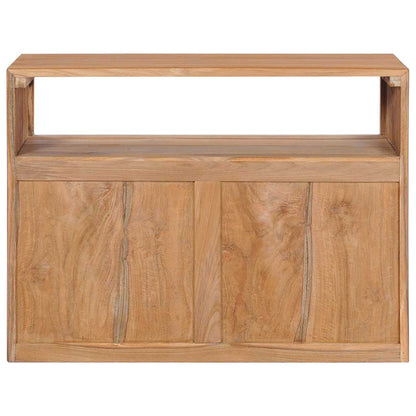 Skänk Trä 80x30x60 cm massiv teak