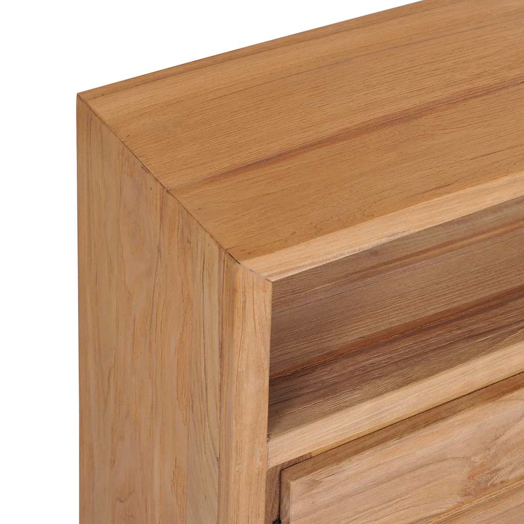 Skänk Trä 80x30x60 cm massiv teak