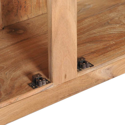 Skänk Trä 80x30x60 cm massiv teak