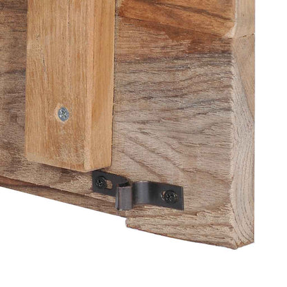 Skänk Trä 80x30x60 cm massiv teak