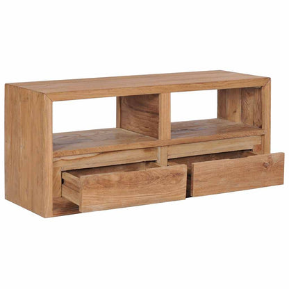 TV-Möbel Trä TV-Bänk 90x30x40 cm massiv teak