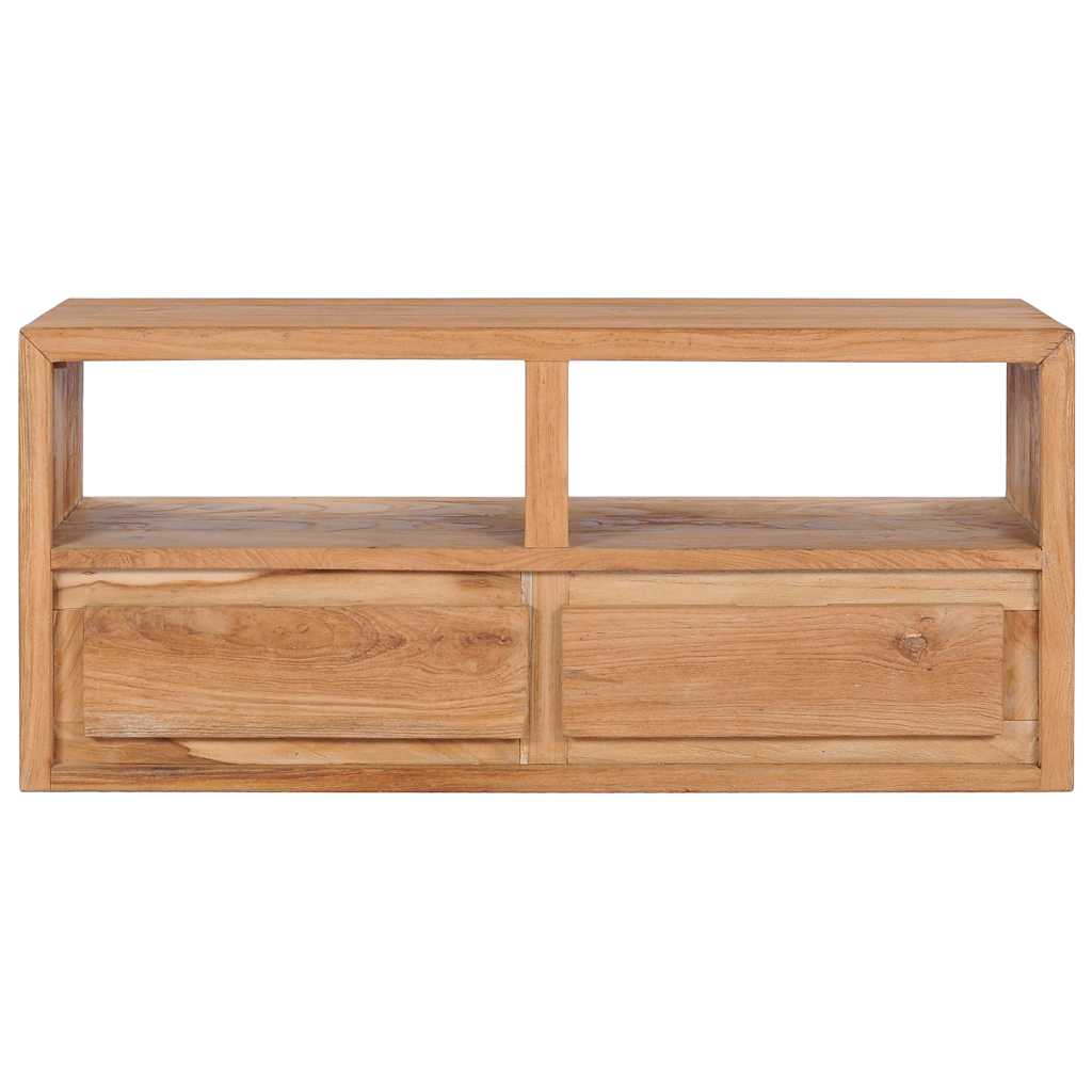 TV-Möbel Trä TV-Bänk 90x30x40 cm massiv teak