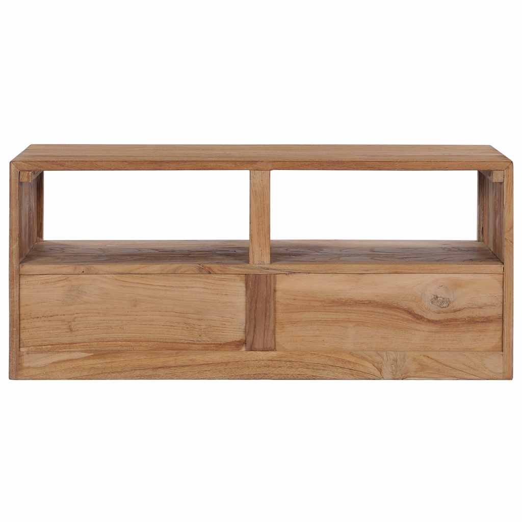 TV-Möbel Trä TV-Bänk 90x30x40 cm massiv teak