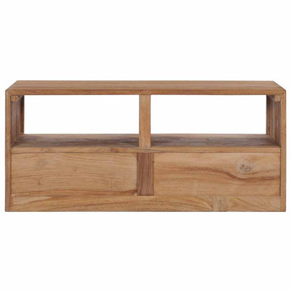 TV-Möbel Trä TV-Bänk 90x30x40 cm massiv teak