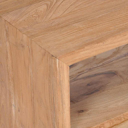 TV-Möbel Trä TV-Bänk 90x30x40 cm massiv teak