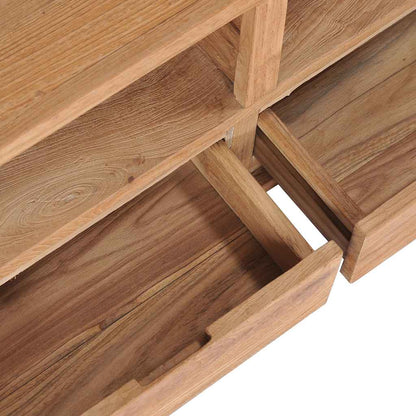 TV-Möbel Trä TV-Bänk 90x30x40 cm massiv teak