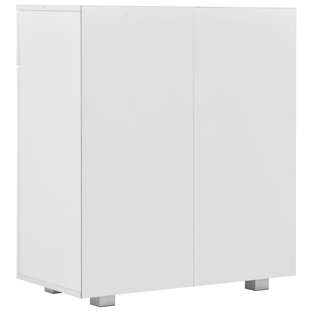 Skänk Högglans Vit 71x35x80 cm