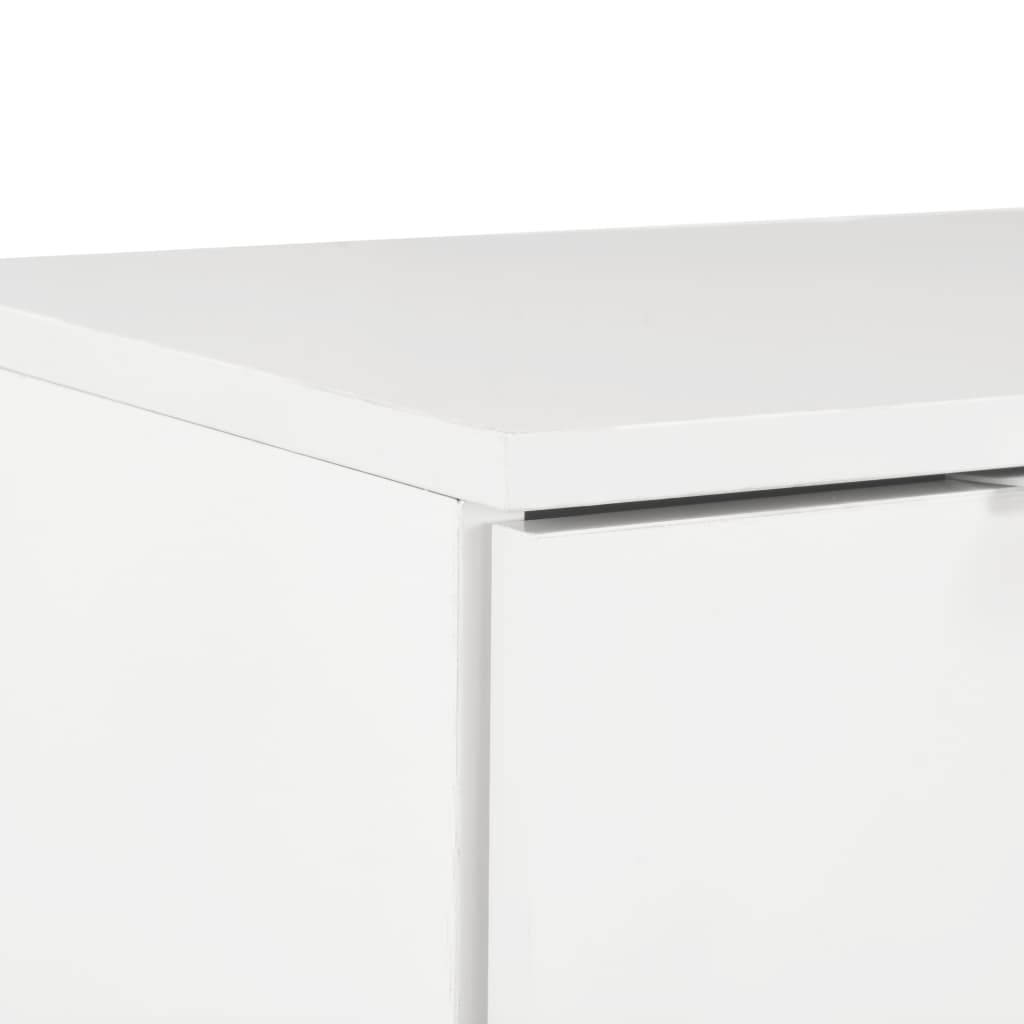 Skänk Högglans Vit 71x35x80 cm