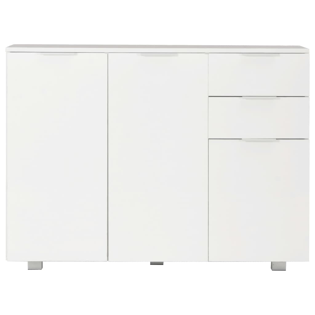Skänk Högglans Vit 107x35x80,5 cm