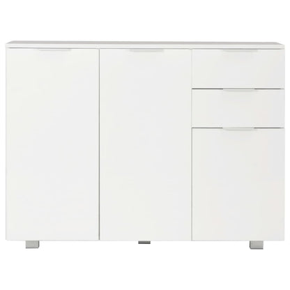 Skänk Högglans Vit 107x35x80,5 cm