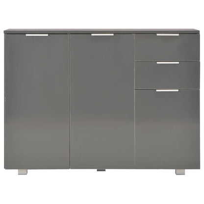 Skänk Högglans Grå 107x35x80,5 cm
