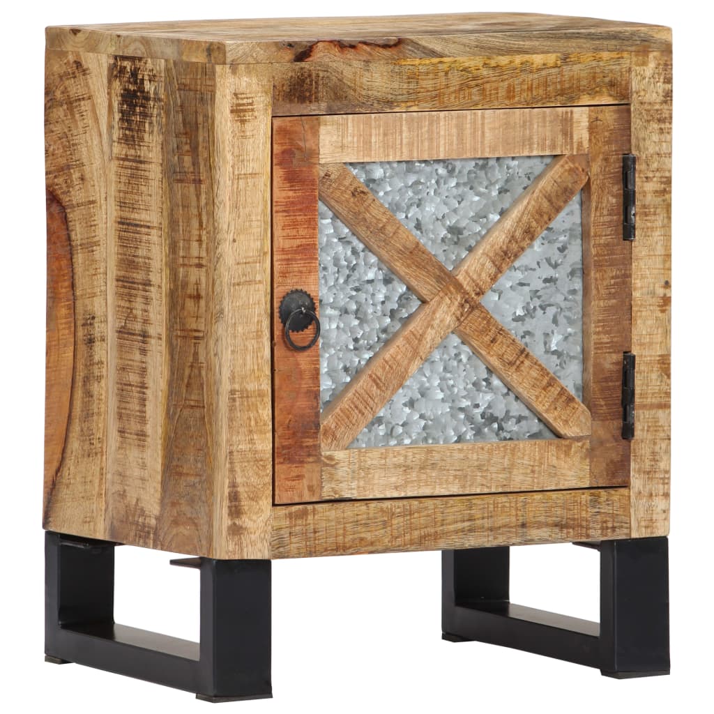 Sängbord Nattduksbord Trä  40x30x50 cm massivt mangoträ