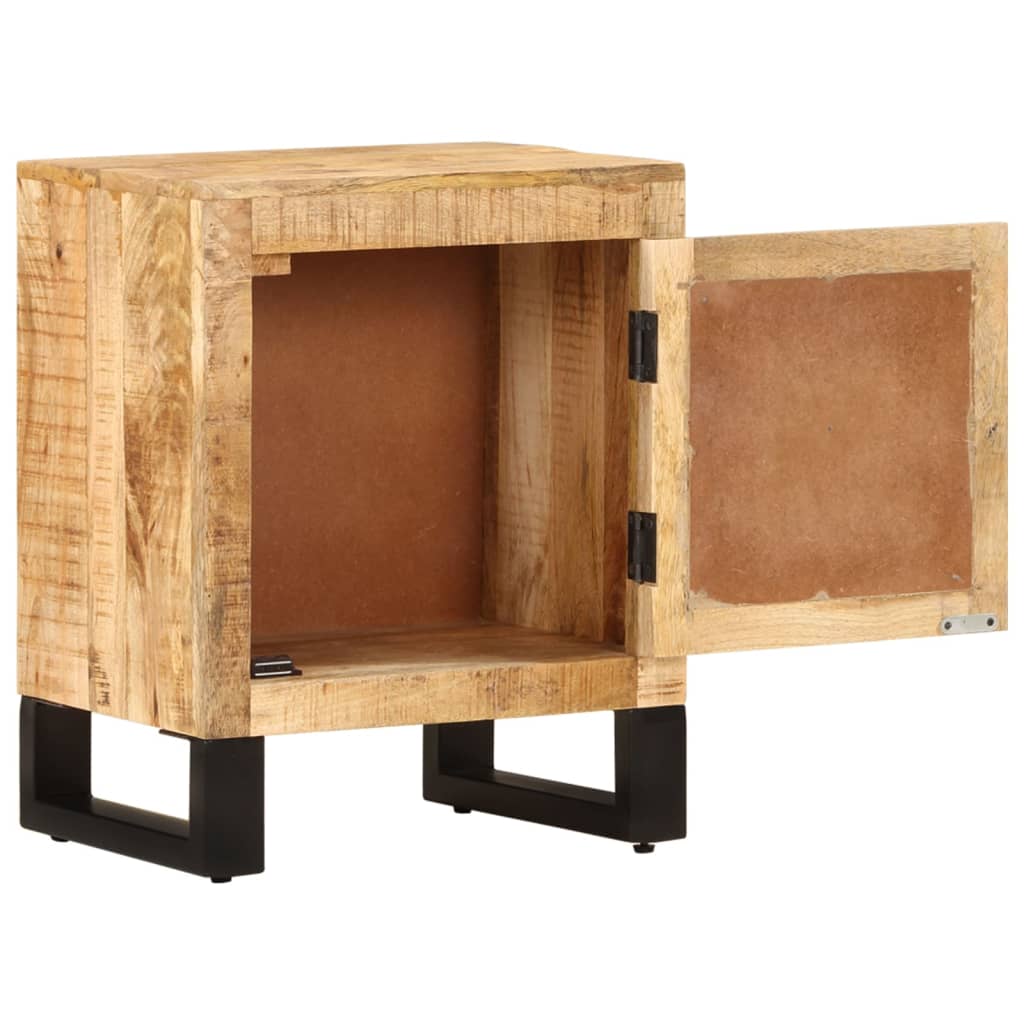 Sängbord Nattduksbord Trä  40x30x50 cm massivt mangoträ