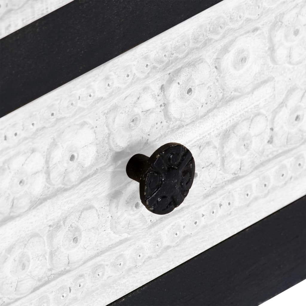 TV-Möbel Grå TV-Bänk 120x30x40 cm massivt mangoträ