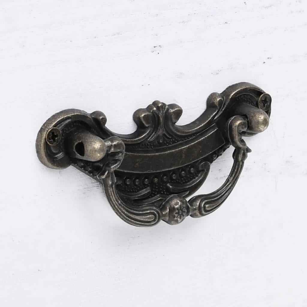 Byrå Vit 60x30x75 cm trä