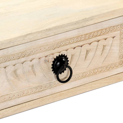 Soffbord Trä 100x60x40 cm massivt mangoträ