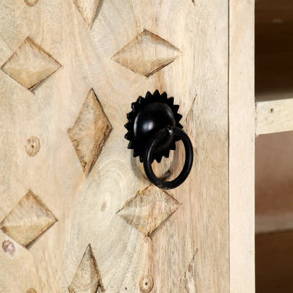 TV-Möbel Trä TV-Bänk 110x30x44 cm massivt mangoträ