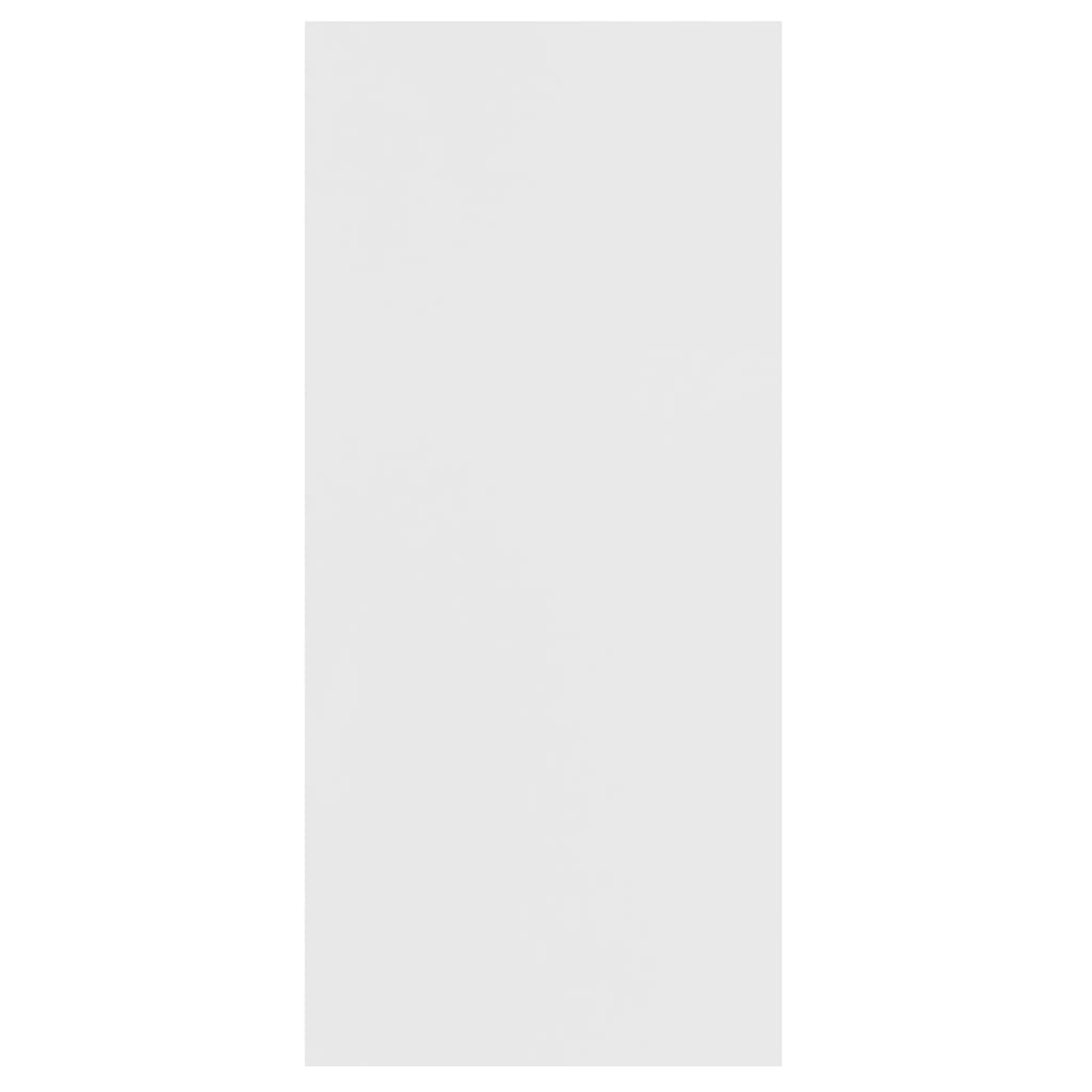 Bokhylla Vit 66x30x130 cm