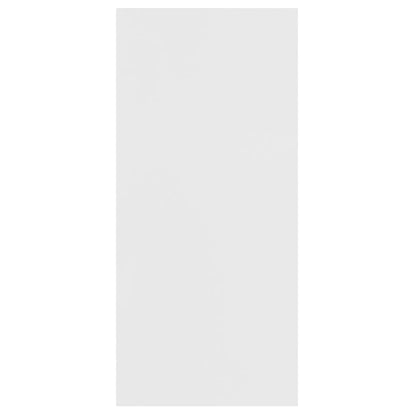 Bokhylla Vit 66x30x130 cm