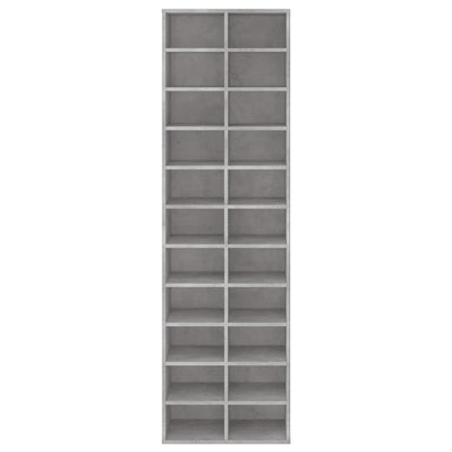 Skoställ Betonggrå Skoskåp 54x34x183 cm