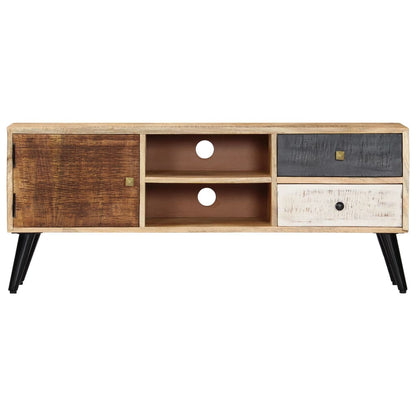 TV-Möbel Trä TV-Bänk 115x30x47 cm massivt mangoträ