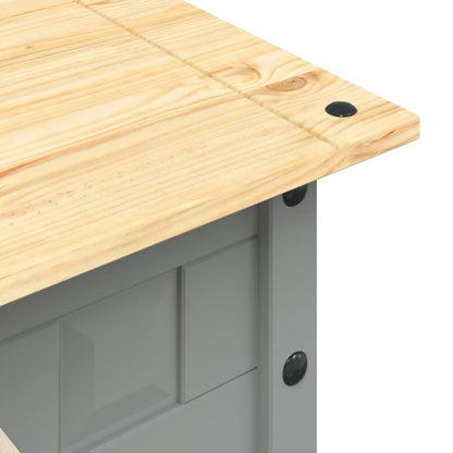 Soffbord Grå mexikansk coronastil furu 100x55x44 cm