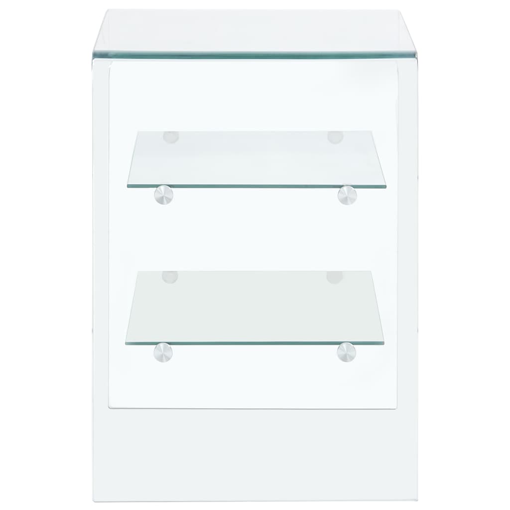 Soffbord DIV. 50x40x56 cm härdat glas