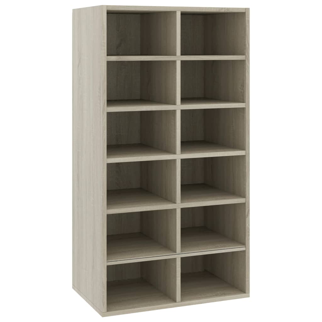 Skoställ Sonoma Ek Skohylla 54x34x100,5 cm