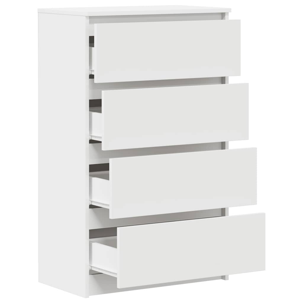 Byrå Vit 60x35x98,5 cm