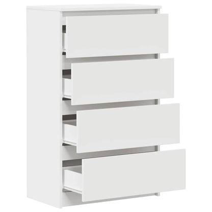 Byrå Vit 60x35x98,5 cm