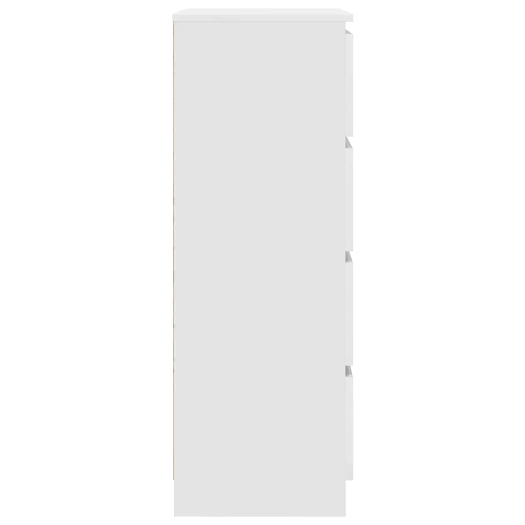 Byrå Vit 60x35x98,5 cm