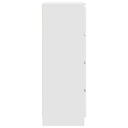 Byrå Vit 60x35x98,5 cm