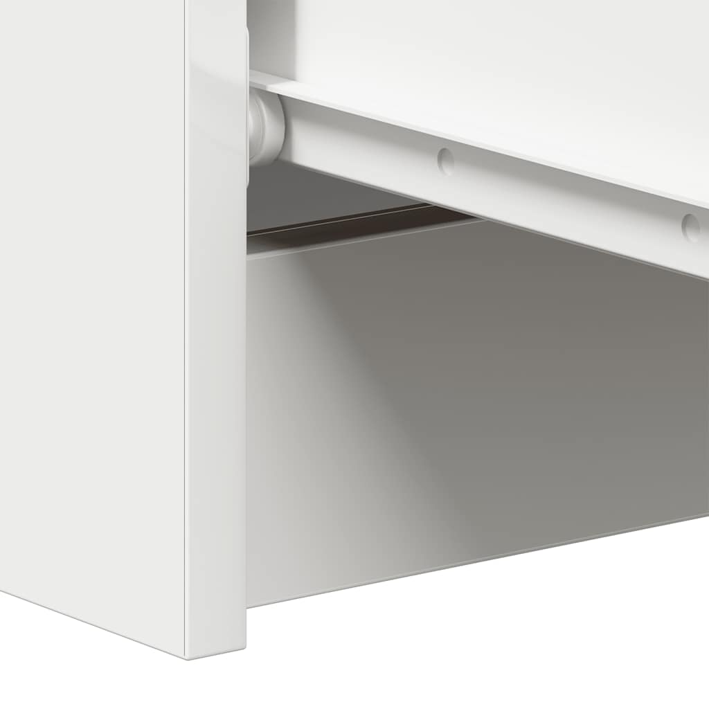 Byrå Vit 60x35x98,5 cm