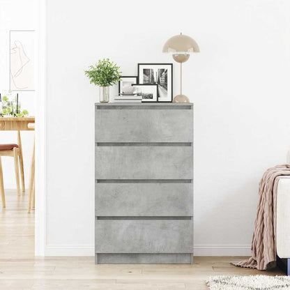 Byrå Betonggrå 60x35x98,5 cm