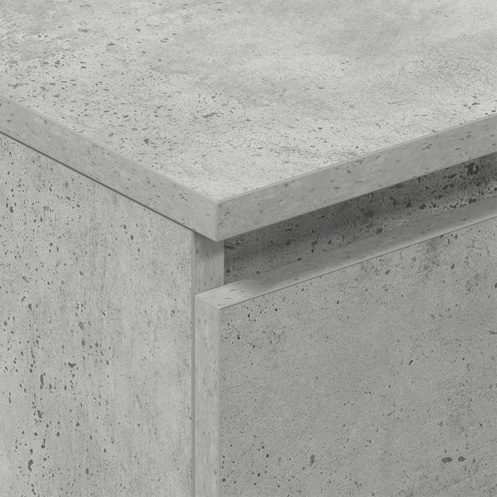 Byrå Betonggrå 60x35x98,5 cm