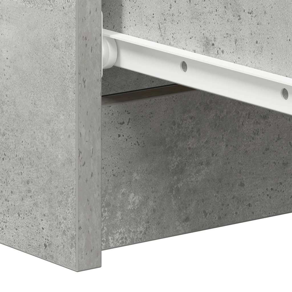 Byrå Betonggrå 60x35x98,5 cm
