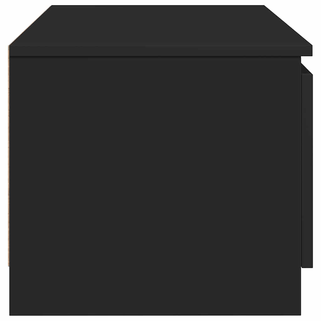 TV-Möbel Svart TV-Bänk 140x40x35,5 cm