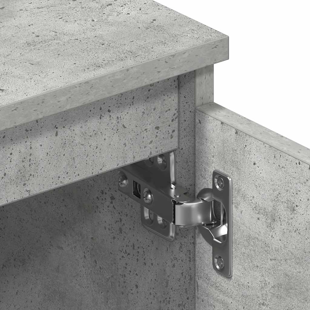 TV-Möbel Betonggrå TV-Bänk 140x40x35,5 cm