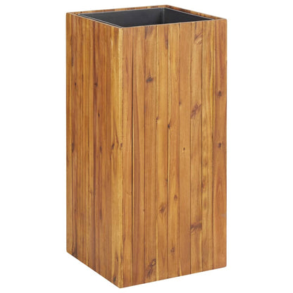 Utomhus Blomkruka Trä upphöjd 43,5x43,5x90 cm massivt akaciaträ