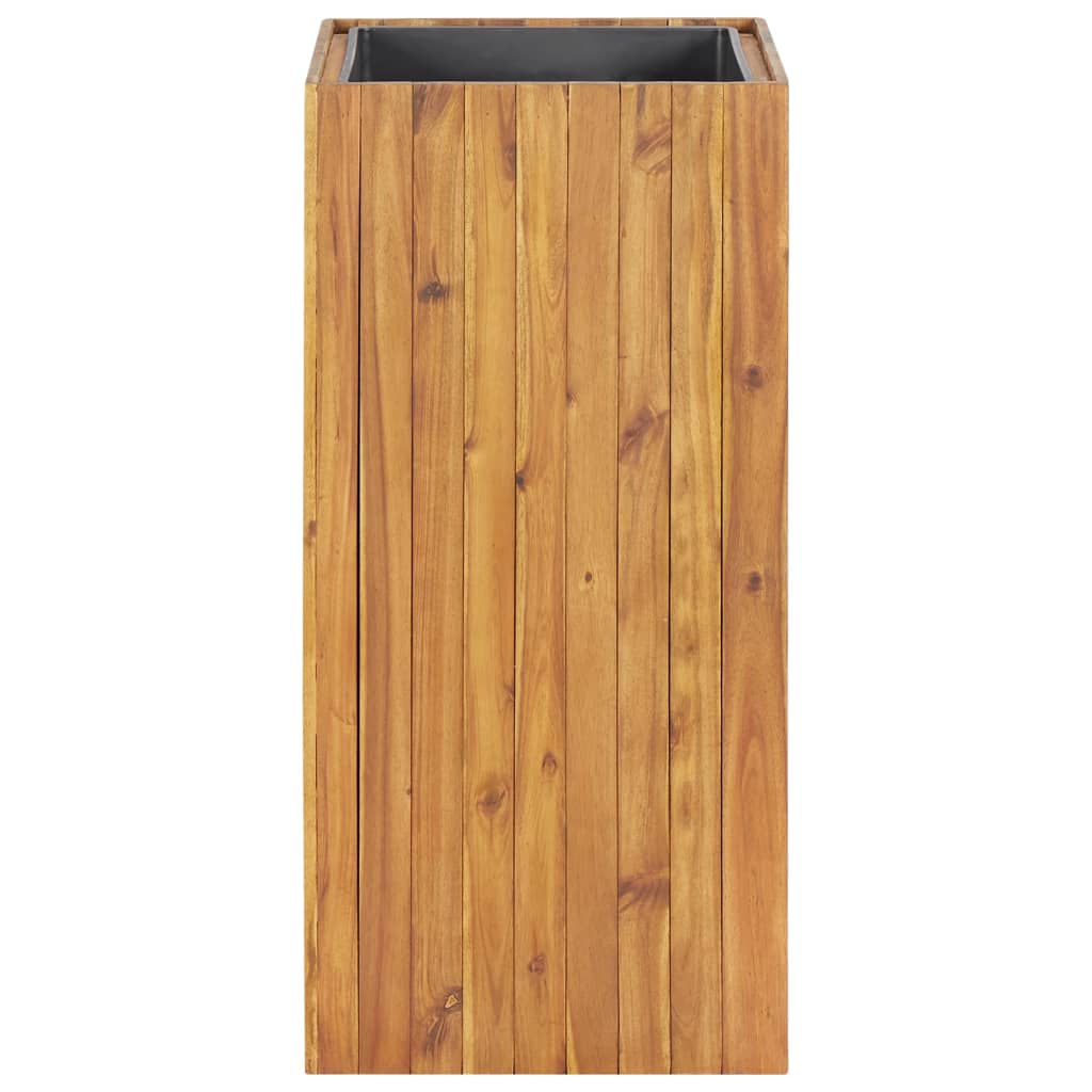 Utomhus Blomkruka Trä upphöjd 43,5x43,5x90 cm massivt akaciaträ