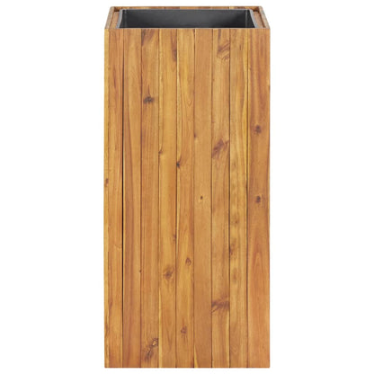 Utomhus Blomkruka Trä upphöjd 43,5x43,5x90 cm massivt akaciaträ