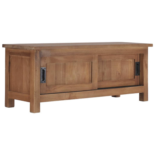 TV-Möbel Trä TV-Bänk 90x30x35 cm massiv teak